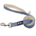 Dark Blue Hemp Leash - Fuzzy Friends Boutique