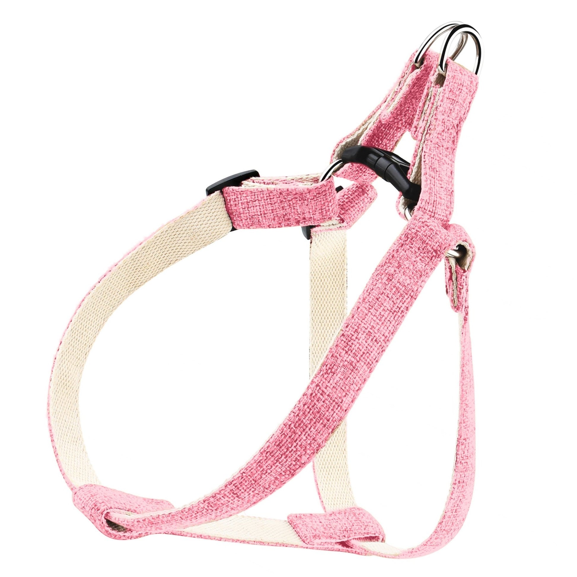 Rose Hemp Dog Harness - Fuzzy Friends Boutique